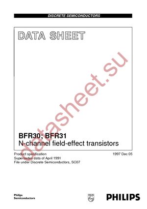 BFR30 T/R datasheet  